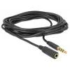 Audio kabelis DeLOCK 84668 3m 3.5mm melns