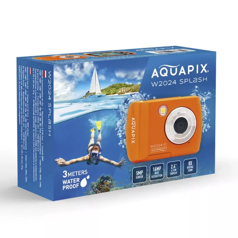 Kompakta kamera Easypix W2024 Splash 5 MP CMOS 1280 x 720 pikseļi