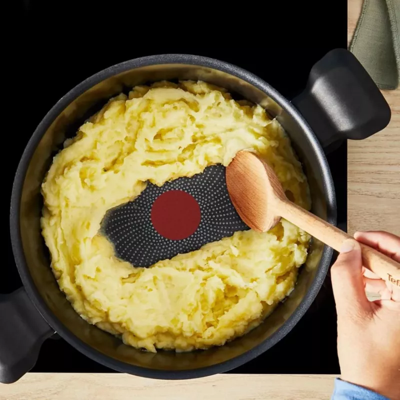 Dziļā panna Tefal H0567042 24 cm ar vāku — nepiedegoši trauki, 24 cm diametrā