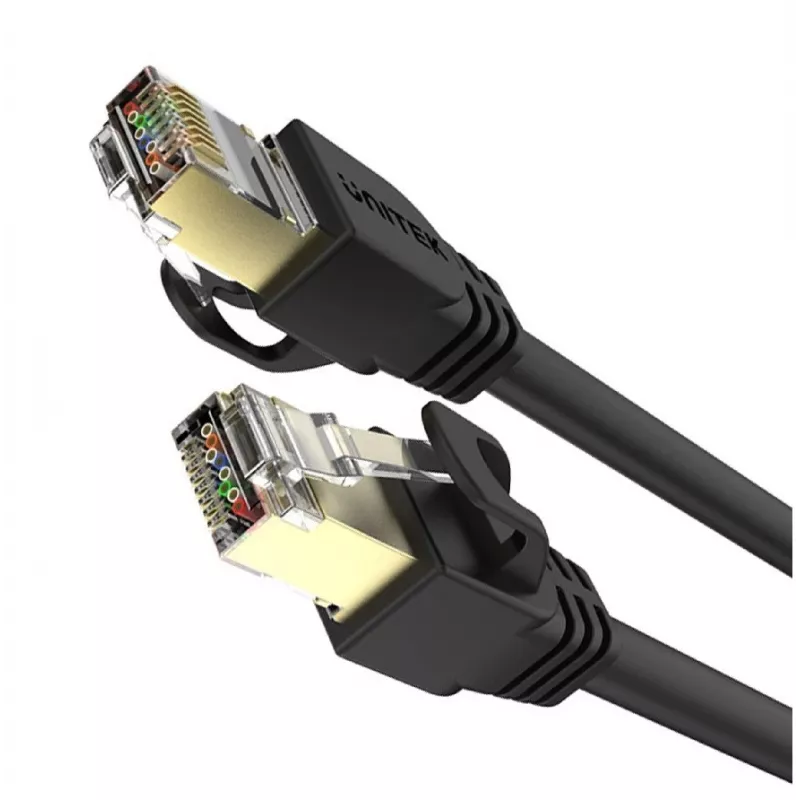 Tīkla kabelis UNITEK C1811EBK RJ-45 RJ-45 3 m Melns