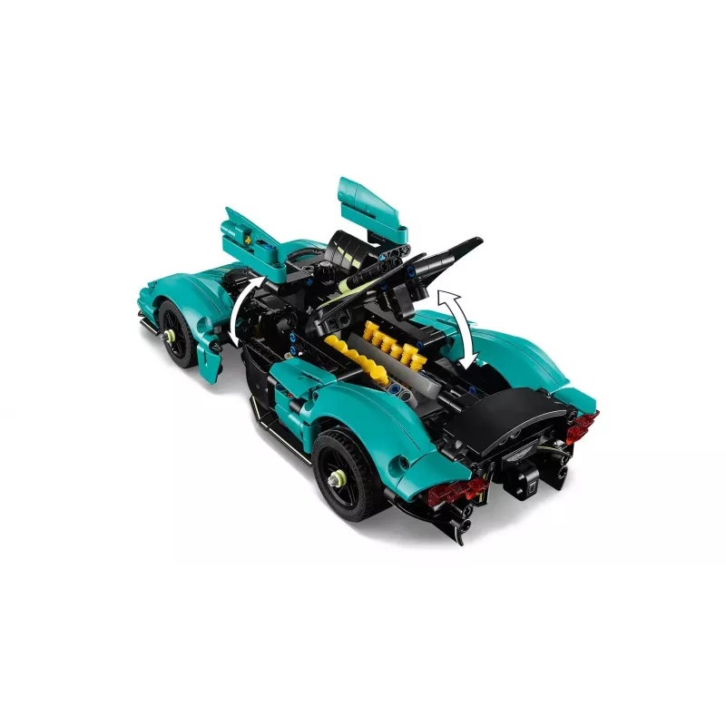 LEGO Technic konstrukciju komplekts Aston Martin Valkyrie modelis mērogā 1:8, 707 detaļas, ieteicamais vecums 9+