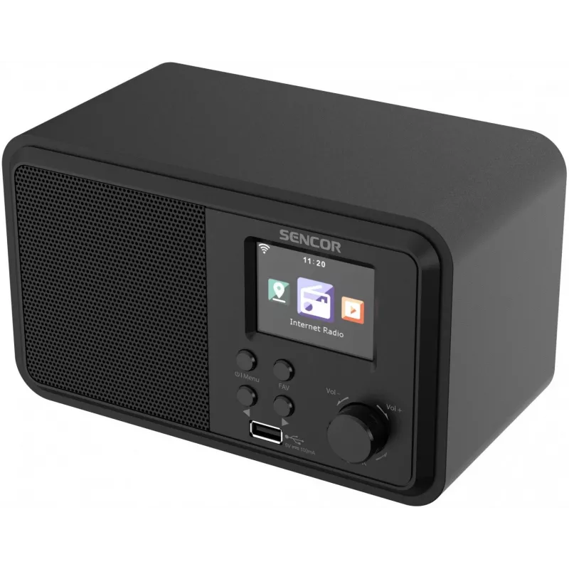 Galda radio SENCOR SIR 5100WDB — 4 W, Wi‑Fi, FM