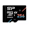 Silicon Power Hypera microSDXC zibatmiņas karte, 256 GB — 10. klase, UHS-I U3, V30, A1, nolasīšana 880 MB/s, rakstīšana 700 MB/s