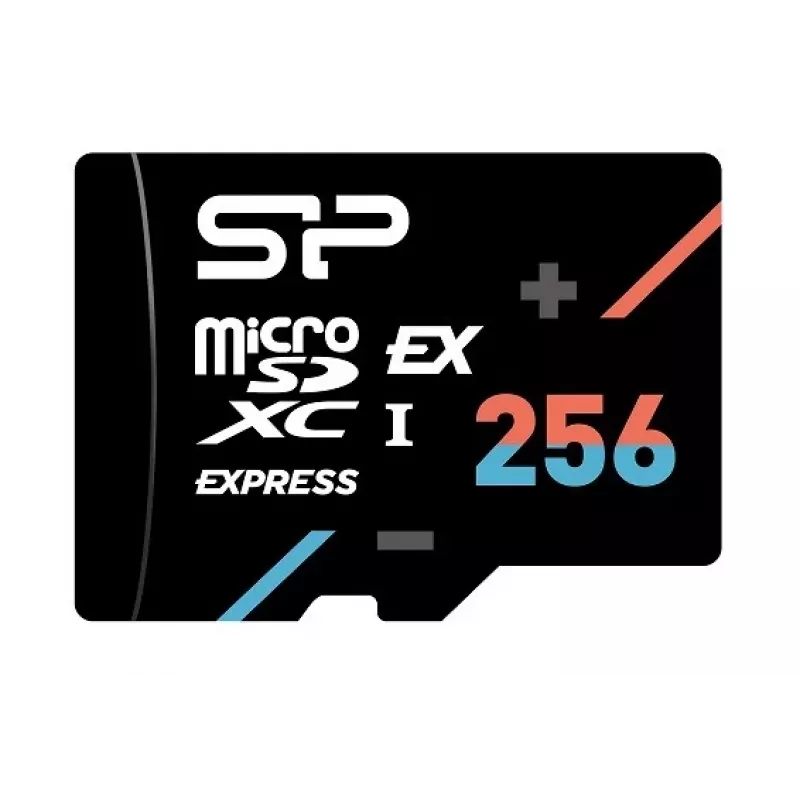 Silicon Power Hypera microSDXC zibatmiņas karte, 256 GB — 10. klase, UHS-I U3, V30, A1, nolasīšana 880 MB/s, rakstīšana 700 MB/s