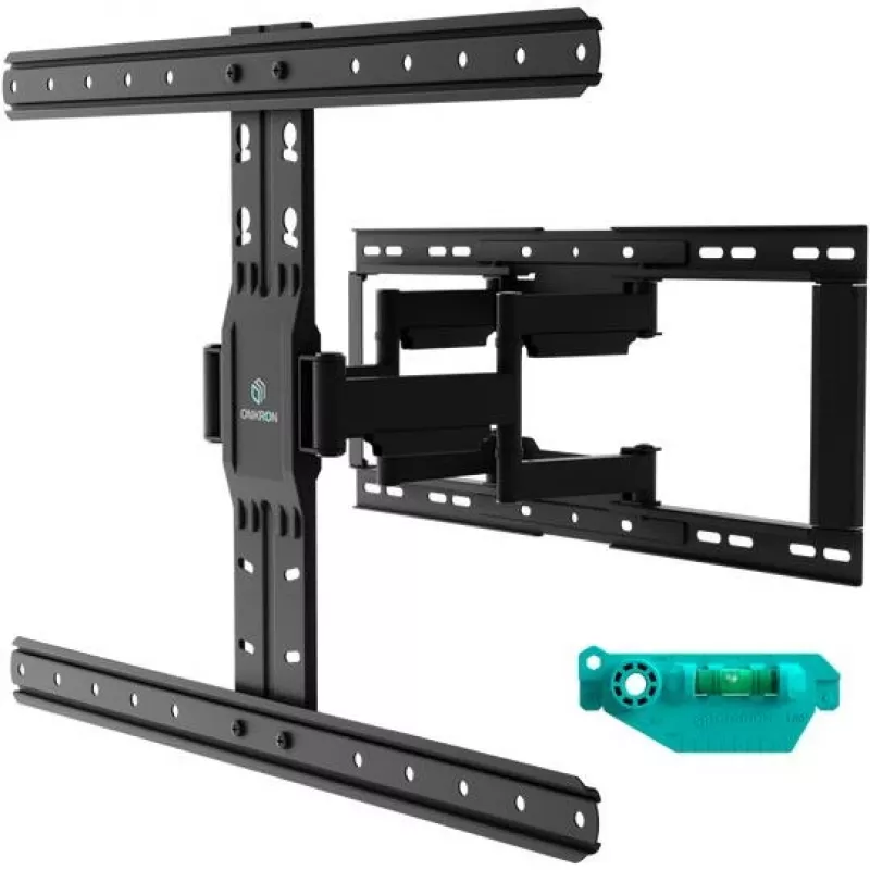 TV grīdas statīvs ONKRON SM6-B 32–90 collu ekrāniem, 50 kg nestspēja, VESA 200x200–600x400, slīpums -10–5°, pagriešana 40°
