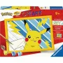 Gleznošanas komplekts Ravensburger CreArt — Cheeky Pikachu (modelis 25557) krāsošanas pēc numuriem komplekts