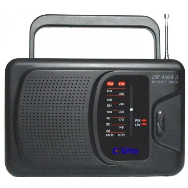 Radio ar tīkla un bateriju barošanu FM, LW Eltra Ania