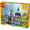 Konstruktors LEGO Creator 3-in-1 Viduslaiku bruņinieku pils komplekts 31168 — 1371 detaļas, 6 minifigūras, vecumam 9+