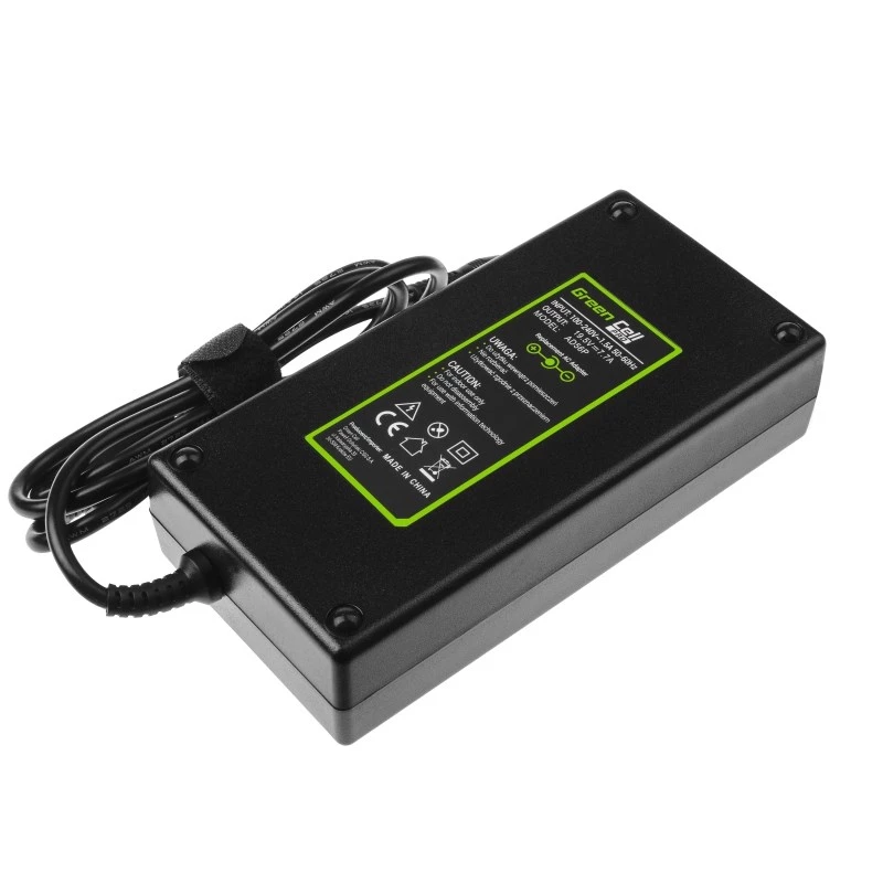 Strāvas adapteris Green Cell AD56P 150W 19.5V 7.7A ASUS klēpjdatoriem, iekštelpām, melns