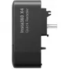Karšu lasītājs Insta360 X4 Quick Reader USB-C tipa Lightning melns