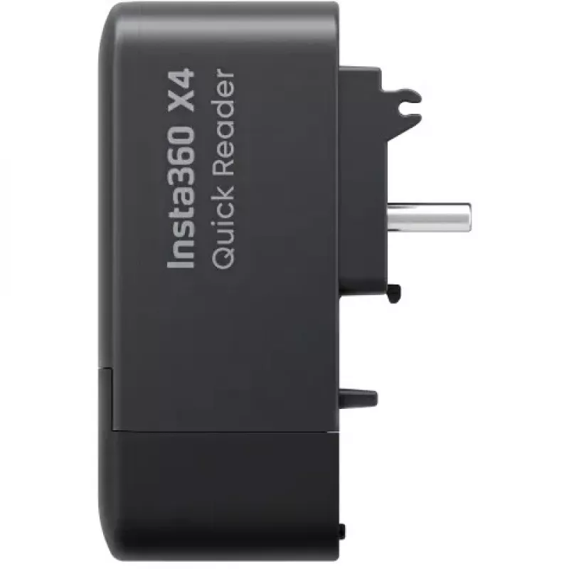 Karšu lasītājs Insta360 X4 Quick Reader USB-C tipa Lightning melns