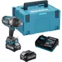 Bezvada triecienuzgriežņatslēga TW001GM201 XGT, 40Volt zila/melna, 2x Li-Ion XGT akumulators 4Ah, pārnēsāšanas koferī