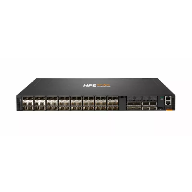 HPE - Aruba sērija - Aruba 8325-48Y8C - slēdzis - L3 - pārvaldāms - 48 x 10/25 Gigabit SFP+ / SFP28 + 8 x 40/100 Gigabit QSFP+ / QSFP28 gaisa plūsma no aizmugures uz priekšu, uzstādāms plauktā