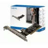 LogiLink PC0028 USB 2.0 PCI karte, 4 ārējie + 1 iekšējais ports
