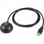 Wentronic USB kabelis - USB Type A, 4-pin (M) - USB Type A, 4-pin (W) - 1,5 m - magnētiskā statīva pamatne (68913)