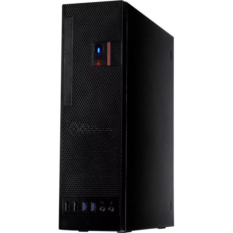 PC korpuss Inter-Tech S-331 Desktop Melns
