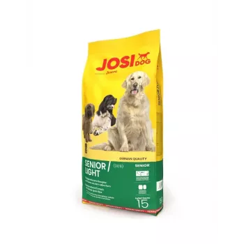 JOSERA JosiDog Senior/Light sausā suņu barība, 15 kg