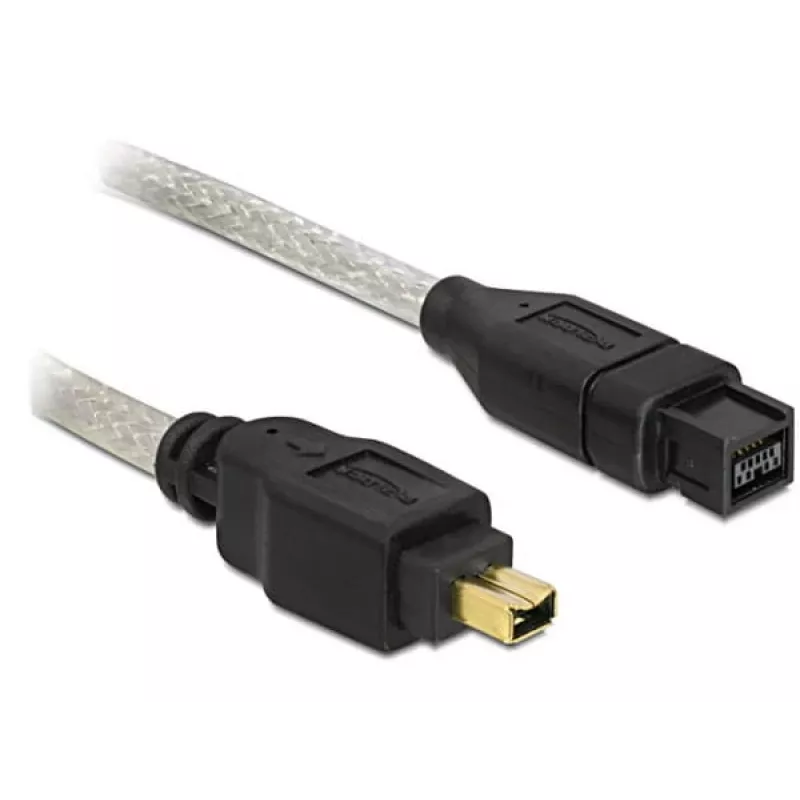 FireWire A/B kabelis DeLOCK 82588 1,0 m pelēks