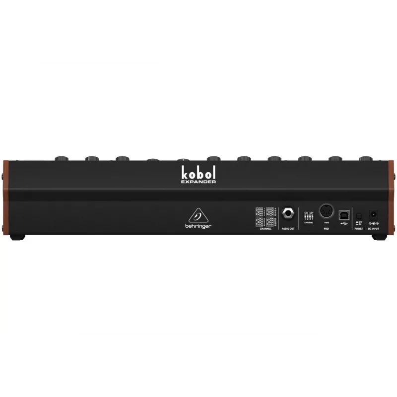 Analogais sintezators Behringer KOBOL Expander modulis — statīvā montējams paplašinājuma modulis