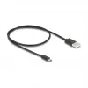 DeLOCK HDMI pārslēgs 2 x HDMI ieeja uz 1 x HDMI izeja 8K 60 Hz iebūvēts 50 cm kabelis
