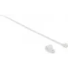 Skrūvējama kabeļu saite DeLOCK 18865 Neilons Balta 22mm 10gab.