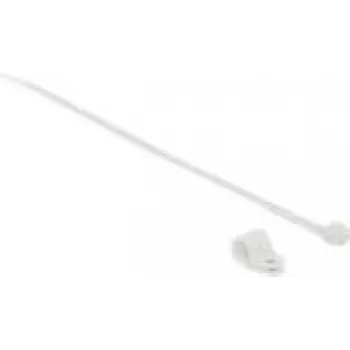 Skrūvējama kabeļu saite DeLOCK 18865 Neilons Balta 22mm 10gab.