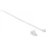 Skrūvējama kabeļu saite DeLOCK 18865 Neilons Balta 22mm 10gab.