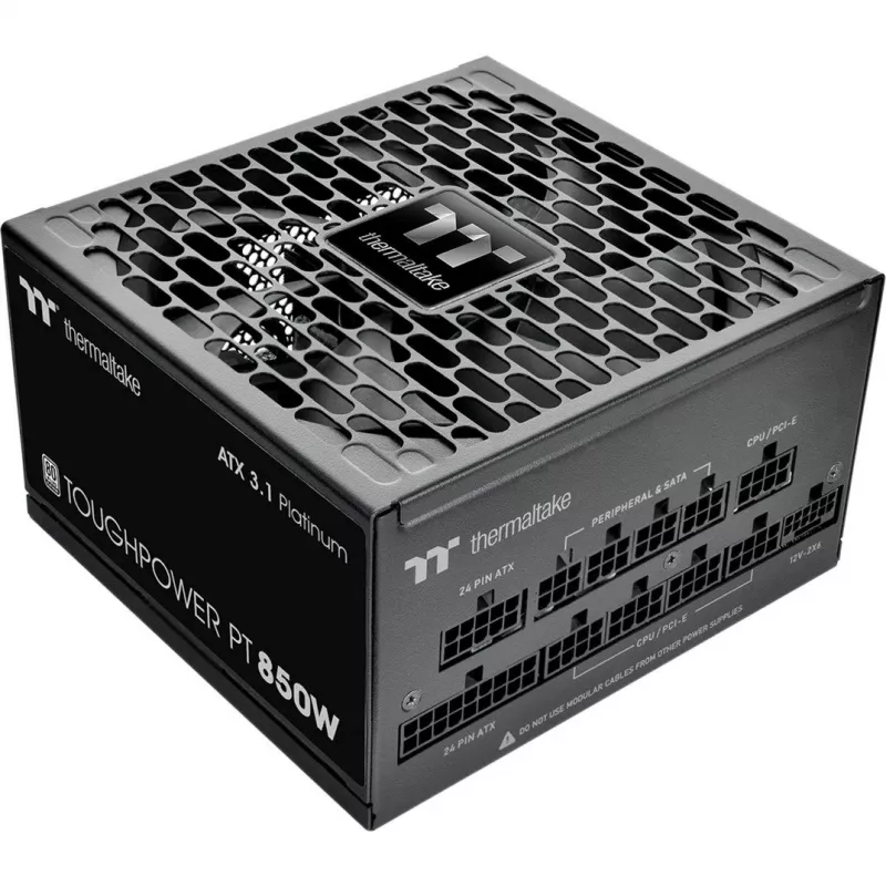 Barošanas bloks Thermaltake Toughpower PT 850W 80 Plus Gold, modelis PS-TPP-0850FNFAPE-1