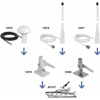 NAVILOCK - antena - Navigācija - 28 dBi - virziena - ārā, iekštelpās, kuģim