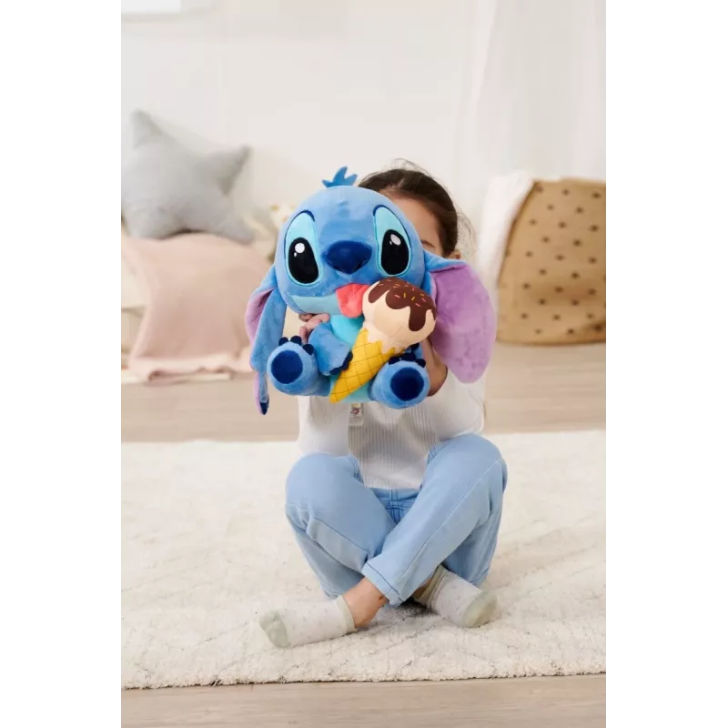 Plīša rotaļlieta SIMBA Mascot Stitch Ice Cream 25 cm, oriģināla mīksta tēla figūra