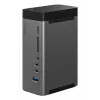 USB centrmezgls Belkin Connect USB Type-C 10000 Mbit/s pelēks