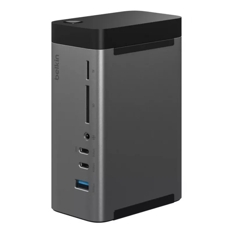USB centrmezgls Belkin Connect USB Type-C 10000 Mbit/s pelēks