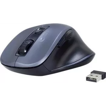 Renkforce Bluetooth®, bezvadu 3D pele, optiska, ergonomiska, pelēka (RF-4509684)