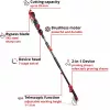 Atzarošanas šķēres EINHELL GP-LS 18/28 Li T BL-Solo — bezvadu teleskopiskās apvedceļa atzarošanas šķēres, 18 V, griešanas jauda 2,8 cm, alumīnija rokturis