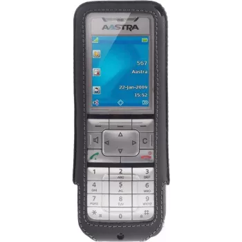 JT Berlin īstas ādas jostas futrālis Turnline | Aastra/Mitel 610/612 sērijai | melns | vairumā | 12002 (12002)