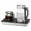 ProfiCook PC-TKS 1056 elektriskā tējkanna 1.7 L Melna, nerūsējošais tērauds, Caurspīdīga