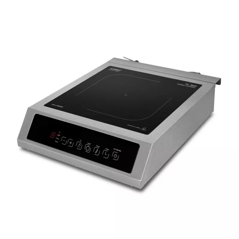 Caso | Thermo Control Hob | TC 3500 | Degļu/gatavošanas zonu skaits 1 | Skārienjutīga vadība | Melns/nerūsējošais tērauds | Indukcija