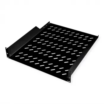 Plaukta plaukts ROLINE 19 collu 2 U 550 T 25 kg kravnesība melna