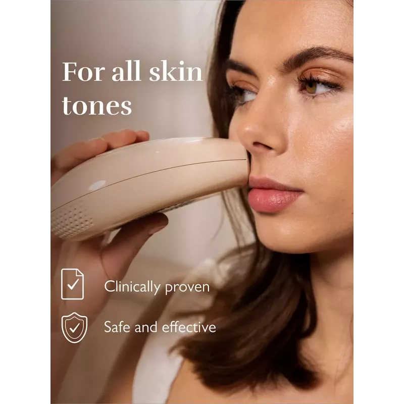 Epilators Silk'n IPL Infinity Fast Epilators 600k zibšņi, ādas toņa sensors, bēšs