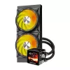 Procesora šķidruma dzesēšana Darkflash DE240 (melna) — 240 mm radiators, AIO šķidruma dzesētājs