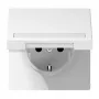 Schuko sienas kontaktligzda Jung LS1520BFNAKLWW ar aizsargvāciņu, iegremontējama, 16 A, 230 V