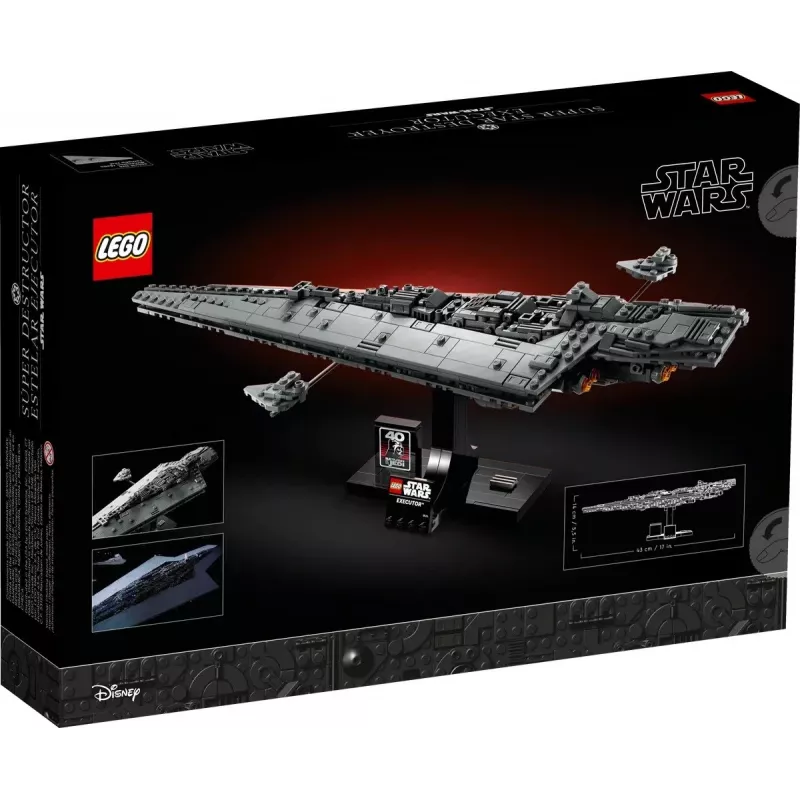 LEGO Star Wars Executor Super Star Destroyer 75356 — modeļa komplekts, 6034 detaļas