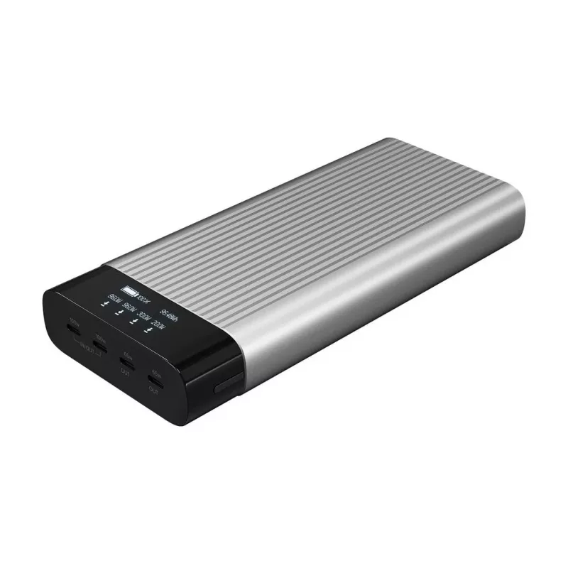 HYPER HJ245B 27000 mAh sudraba krāsas power bank