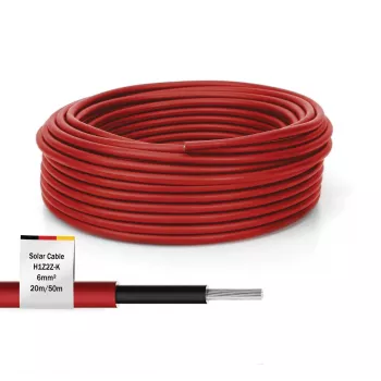 Kabelis Digitus DK-SCIC6R-0500 50m 6mm² Sarkans PV kabelis 1500V līdzstrāva