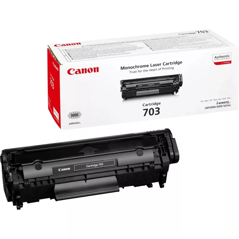 Canon Toner CRG703 melna tonera kasetne 3 gab. oriģināla