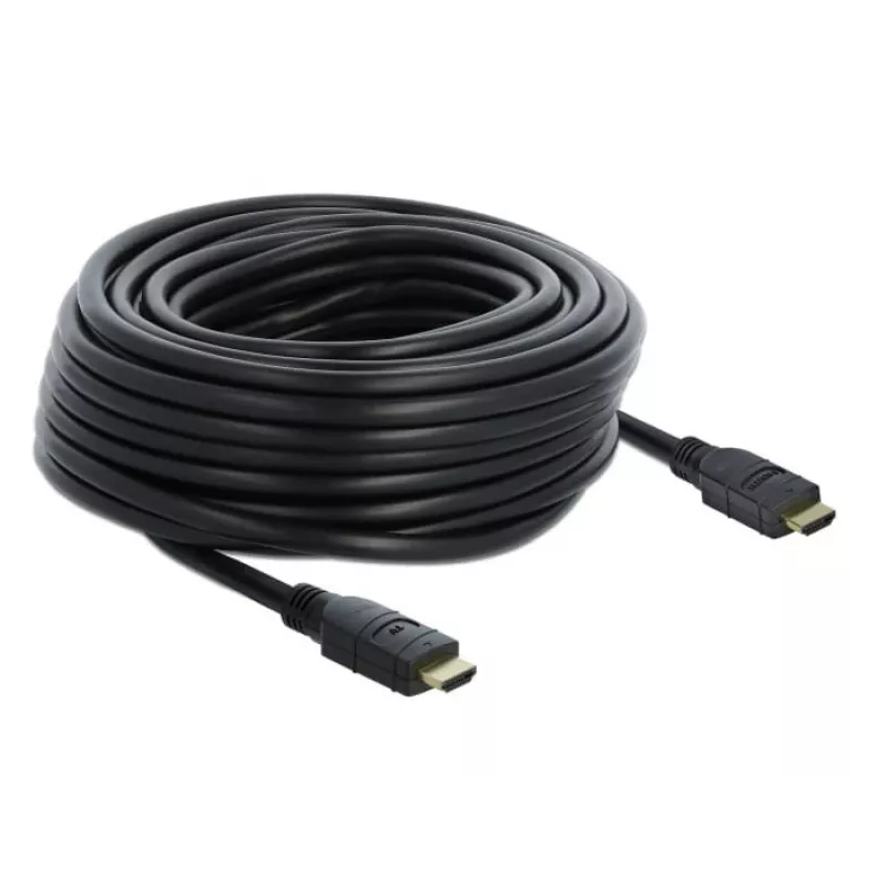 HDMI kabelis DeLOCK 85286 20 m Type A spraudnis–spraudnis melns