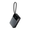Pārnēsājams ārējais akumulators Vention FHYB0 20000mAh 65W, 2× USB-C, 1× USB-A, melns