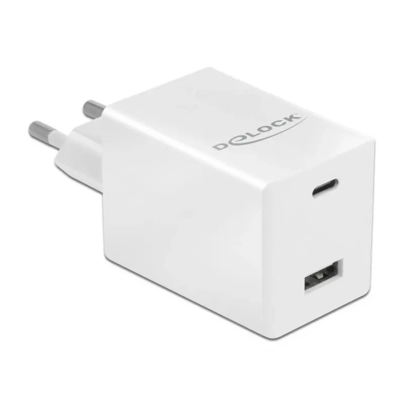 Lādētājs DeLOCK USB GaN lādētājs USB Type-C PD 3.0 un USB Type-A 48 W