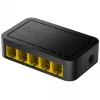 Tīkla slēdzis Cudy FS105D — 5 portu Fast Ethernet 10/100, 1 Gbit/s komutācija, melns