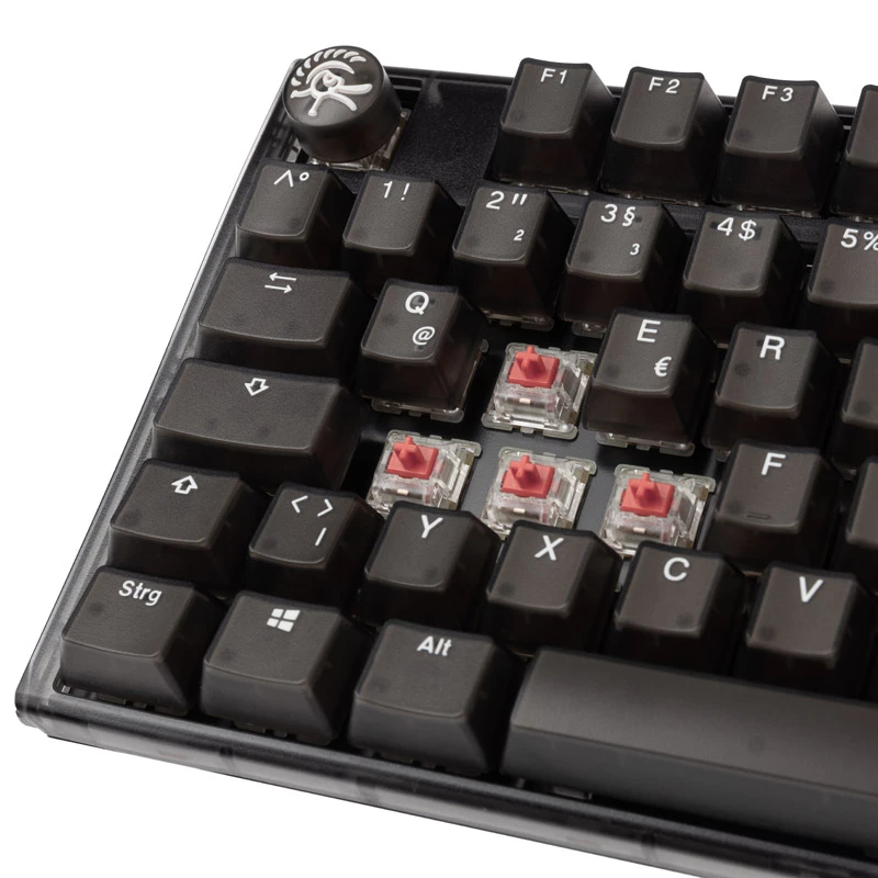 Ducky One 3 TKL tastatūra spēlēm USB Melna